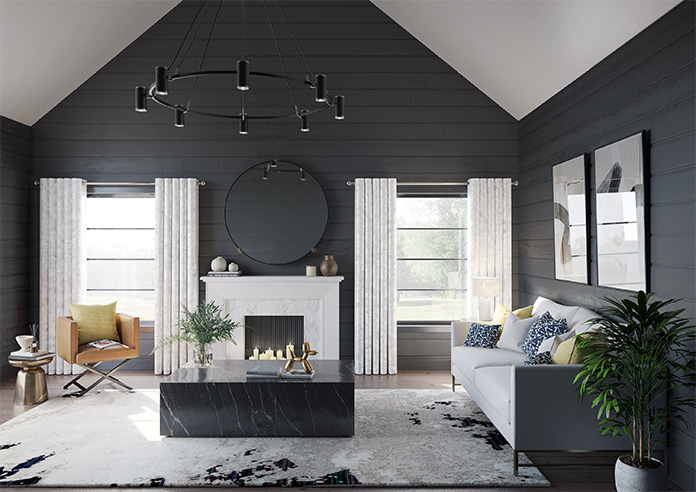 Crushed Velvet, White - Made to Measure Curtains - Image 13